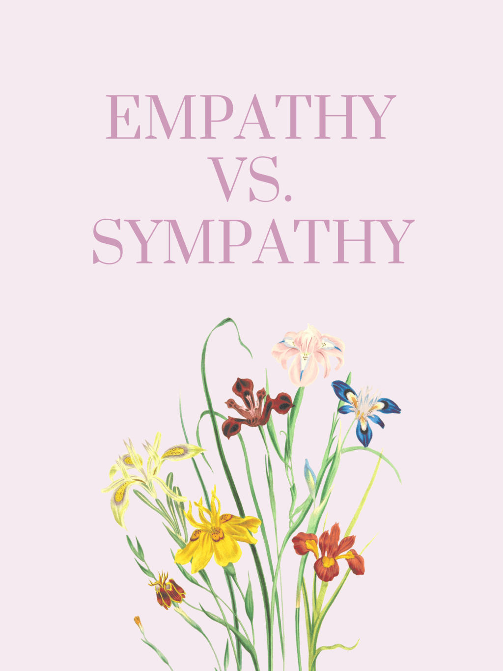 Envisioning Empathy: Why you Should Act out of Empathy Rather than&nbsp;Sympathy